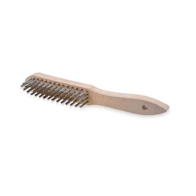 Handstielbürste 4-reihig gl-STD 035 T25 Holz 12