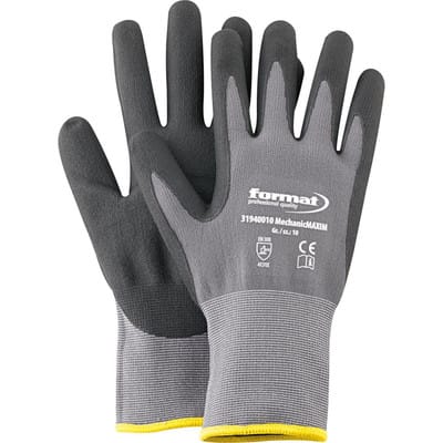 Handschuh Maxim, ohne Noppen, Größe 10