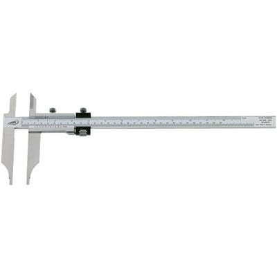 Werkstatt-Messschieber RCr. mit Spitzen mit Feineinst. 1/10-1/20 500 x 150mm