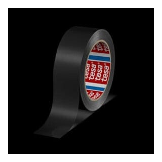 tesaband 60404, PVC, schwarz 66m x 12mm