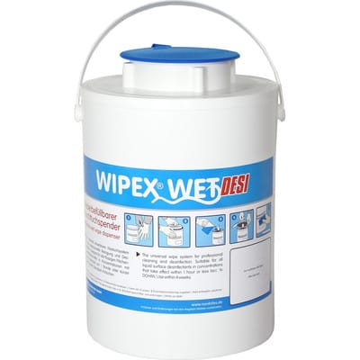 WET Feuchttuchspender Kunststoff, blau