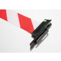 Wandclip Kunststoff, schwarz für Aufsatz 9m Bild 2