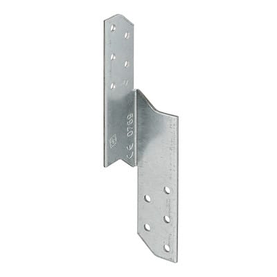 Sparrenpfettenanker Stahl sendzimirverzinkt links 250 x 2mm mit CE? Ja