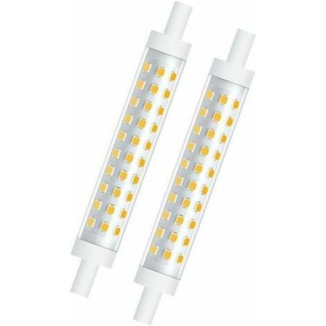 R7s Led-lampe – 10 W – 118 Mm – 3000 K – Dimmbar – 1000 Lm – Für Garten, Flur Und Straßenbeleuchtung – 2er-pack