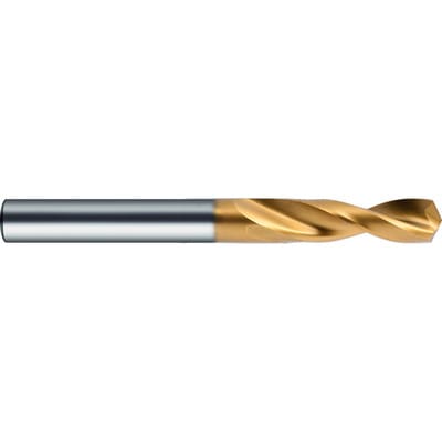 Spiralbohrer 5521 DIN 1897 GT 500 DZ HSS-E PM TiN rechts 130° 4,37mm