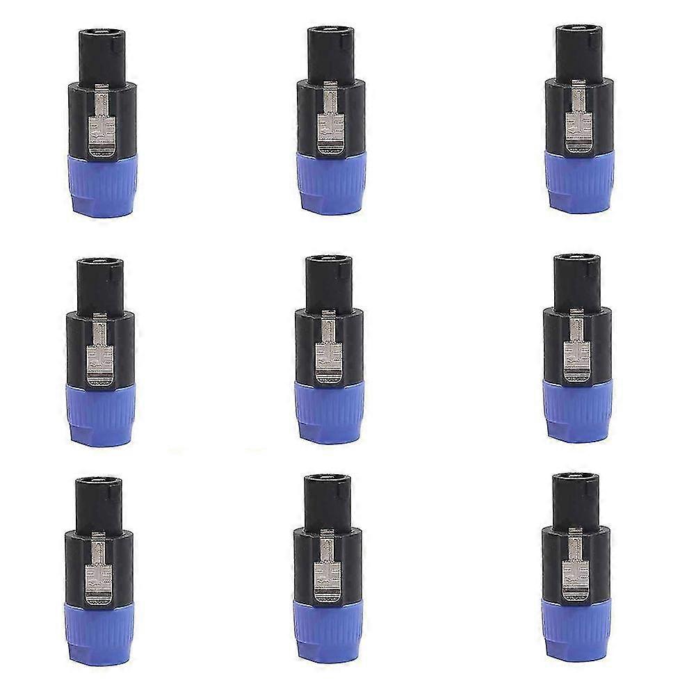 20 Stück 4-poliger Nl4fc-stecker, Ohm-buchse, Audiokabel, Buchsenadapter, 4-poliger Lautsprecher-buchse
