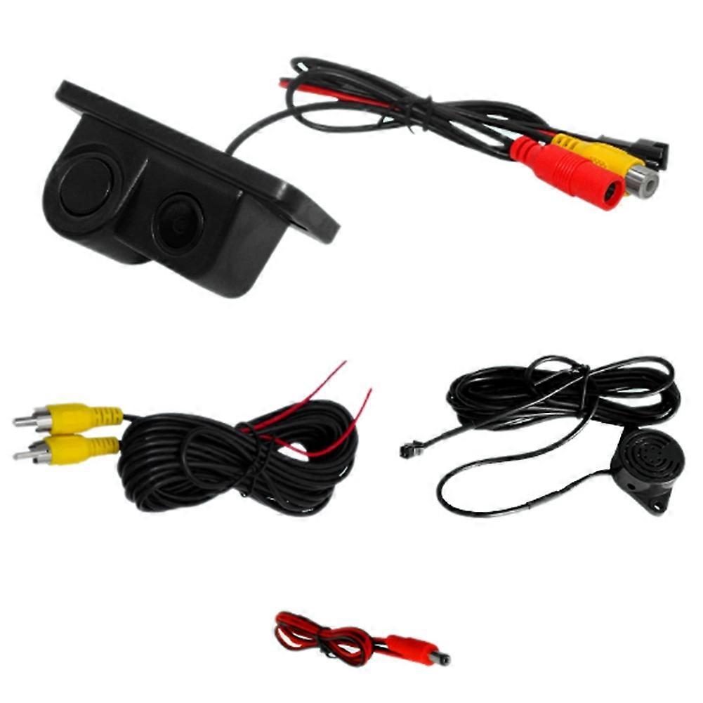 Auto-rückfahrset Mit Led-tonalarm Und 170° Ccd-rückfahrkamera