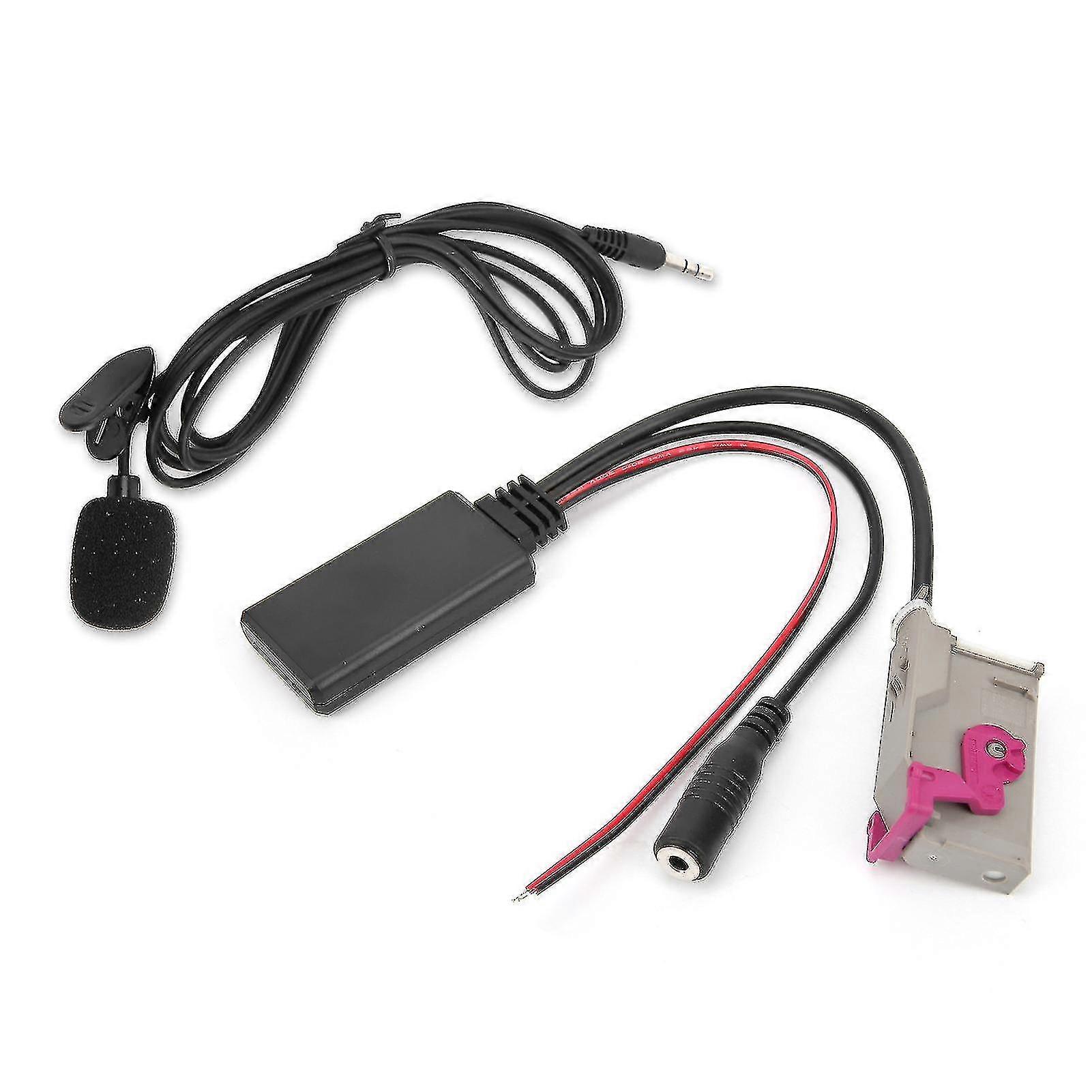 Bluetooth 5.0 Aux-kabeladapter Mit Mikrofon-ersatz Für A3 A4 A6 A8 Tt R8 Rns-e Headunit