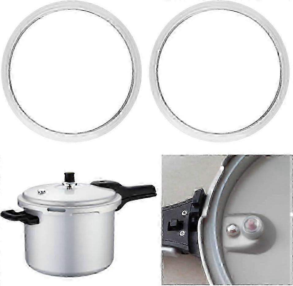 2er-pack 22 Cm Silikon-dichtung Für Schnellkochtopf – Bpa-freier, Auslaufsicherer Dichtungsring, Umweltfreundliches Küchenzubehör