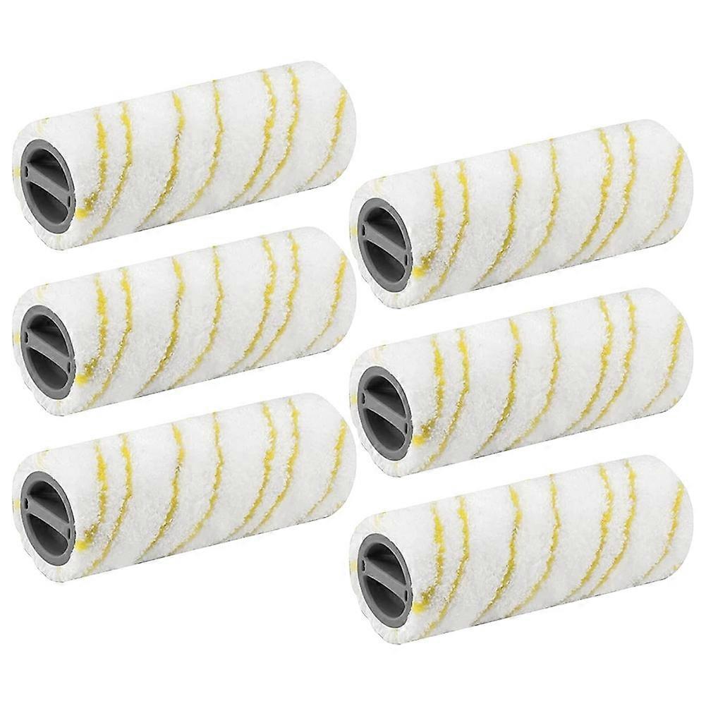 Mikrofaserwalzen-set Für Kärcher Fc7 Fc5 Fc3 Fc3d Ewm2 Elektro-hartbodenreiniger 2.055-007.0/2.055-006.0 Gelb