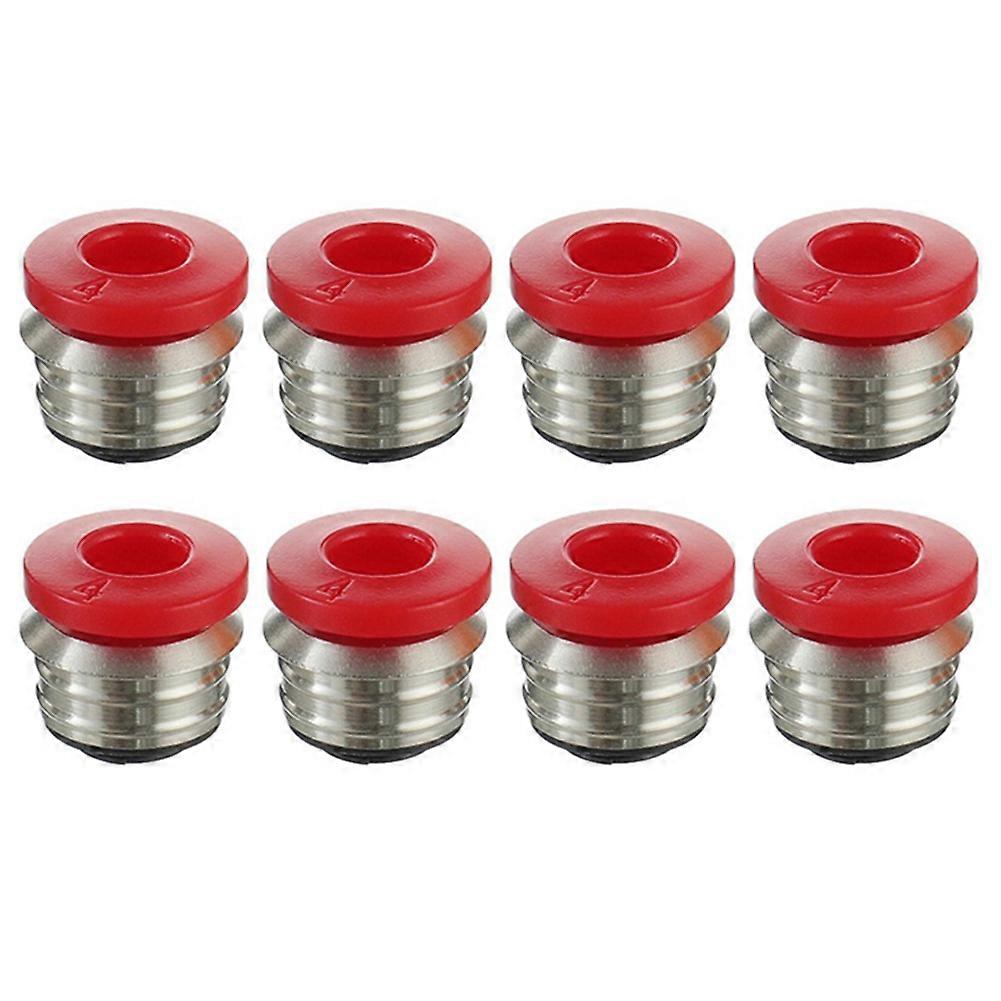 8-teiliges Pneumatik-armaturen-set, Schnellspitzen-bowden-anschlüsse Für 2 X 4 Ptfe-schläuche, 1,75 Mm Filament, Extruder, 3d-drucker-teile