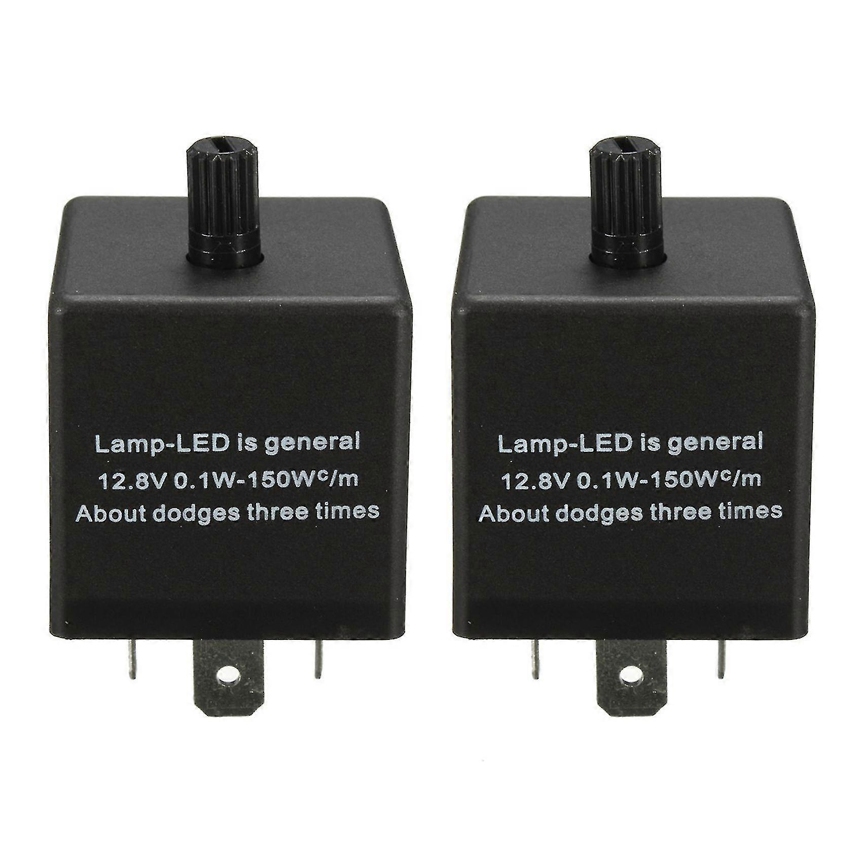 12 V 3-poliges Einstellbares Led-blinkrelais Für Blinker