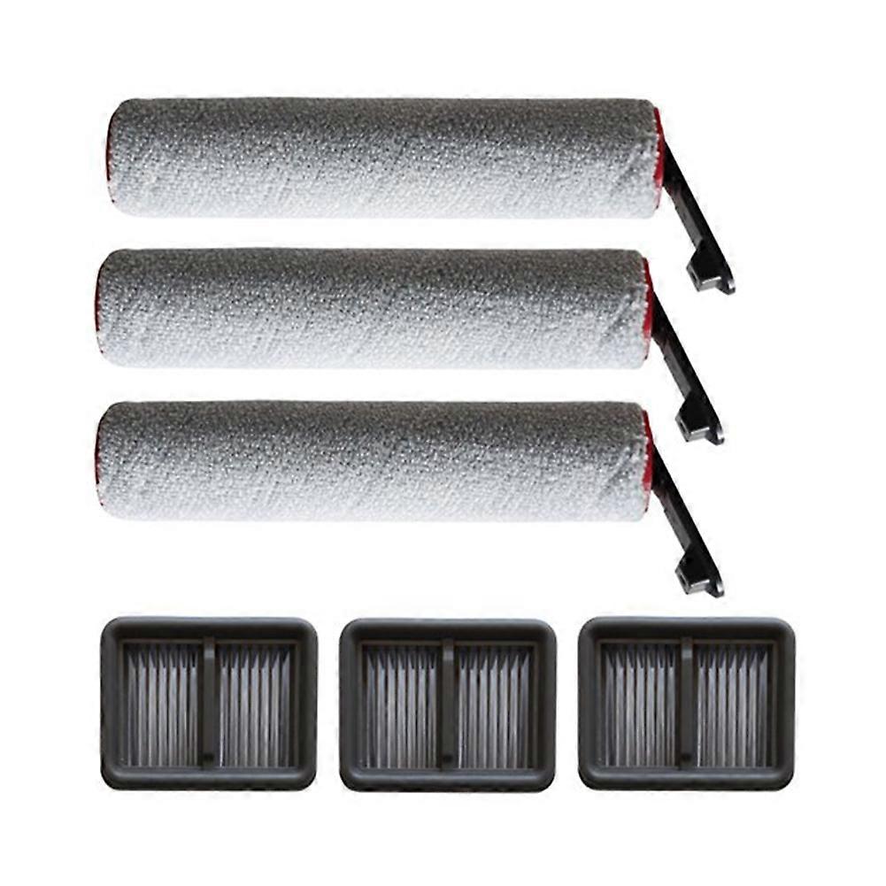 Set Mit 6 Ersatz-hauptbürstenfiltern Für Die Bodenscheuersaugmaschinen Dreame H14 Ace / H14 Gt, Mit Hepa-filter.