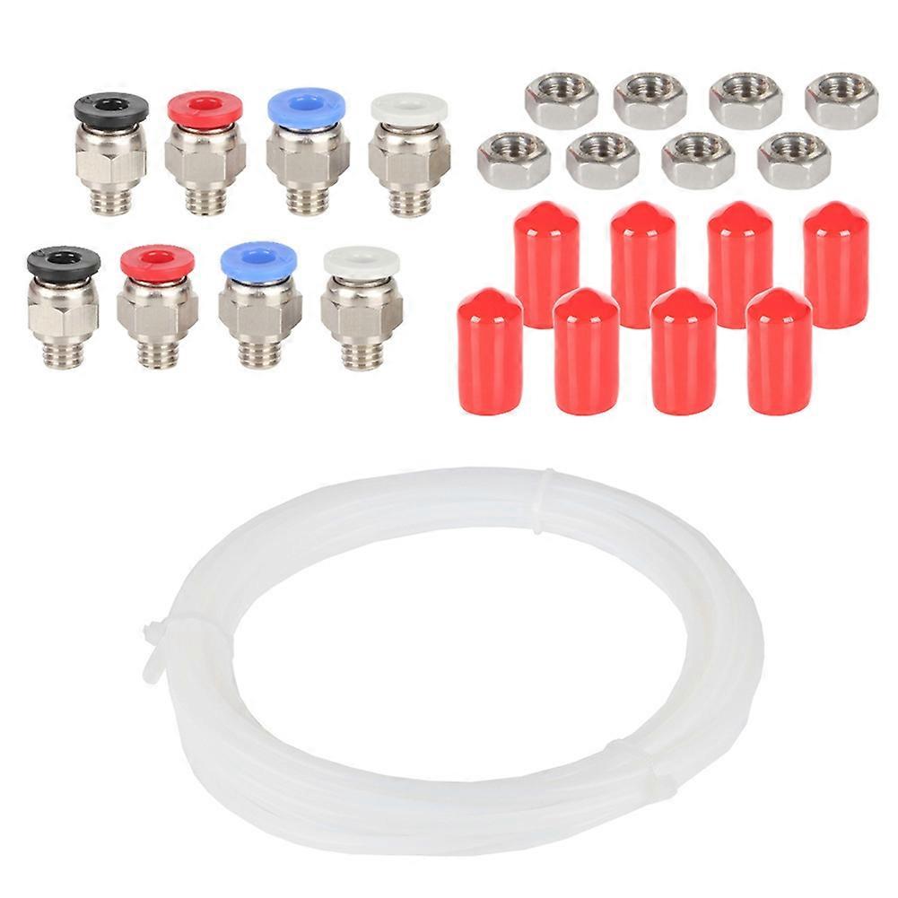 Pc4-m6 Pneumatikanschluss Mit Mutter, Pc4-m6 Gerader Pneumatikanschluss Für 3d-druckerteile, Filament-trocknungsbox
