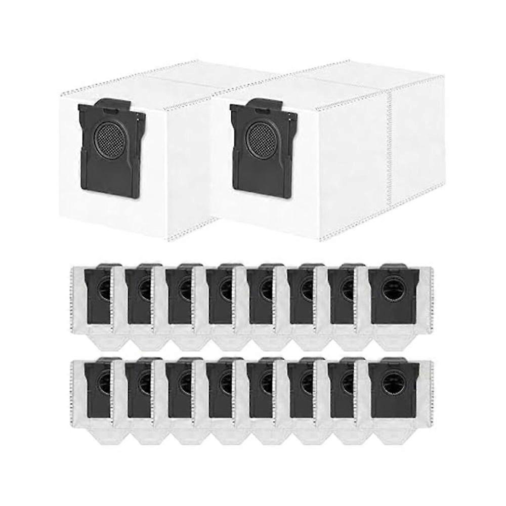 18er-pack Ersatzstaubbeutel Für Dreame X30 X40 S30 S40 S50 X50 Staubsauger (4-lagige Versiegelte Beutel).