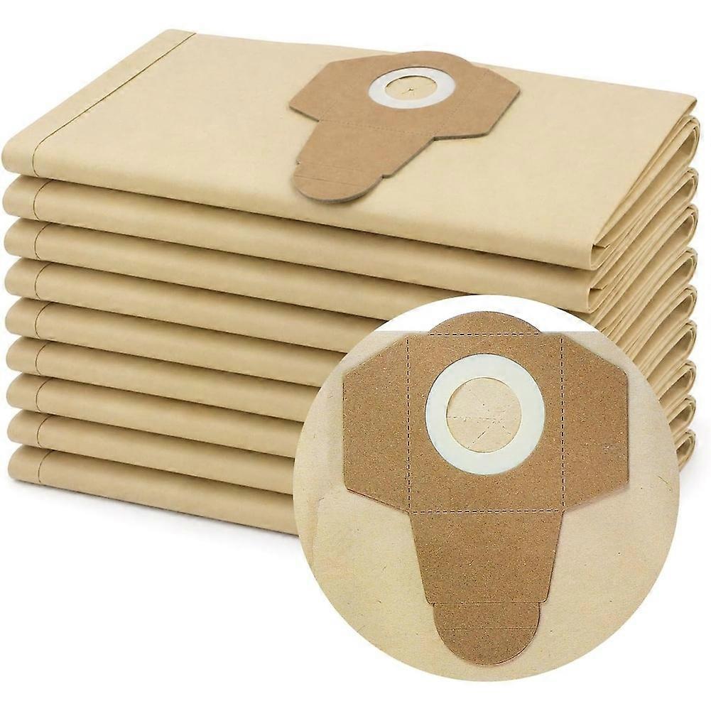Staubsauger-staubbeutel (10er-pack) Kompatibel Mit Den Modellen Lidl Parkside Pnts 1250, 1300, Pwd 12 Und Pas 500 (20 L), Für Nass- Und Trockensauger.hochwertige Ersatzbeutel.