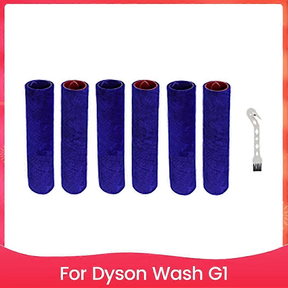Set Mit 7 Rollenbürsten Und Ersatz-reinigungsbürsten Für Den Tragbaren Sterilisations-scheuersauger Wash G1