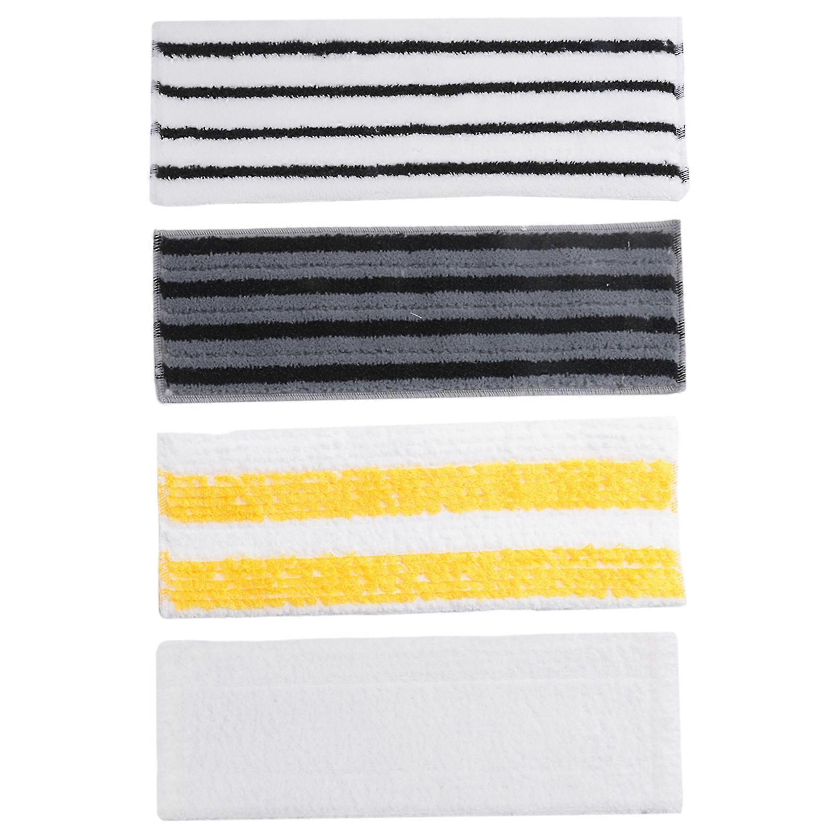 Set Mit 4 Mikrofasertüchern Für Karcher Sc1 Sc2 Sc3 Sc4 Sc5 Sc7 Ctk10 Ctk20 Dampfwischer – Zubehör Und Ersatzteile