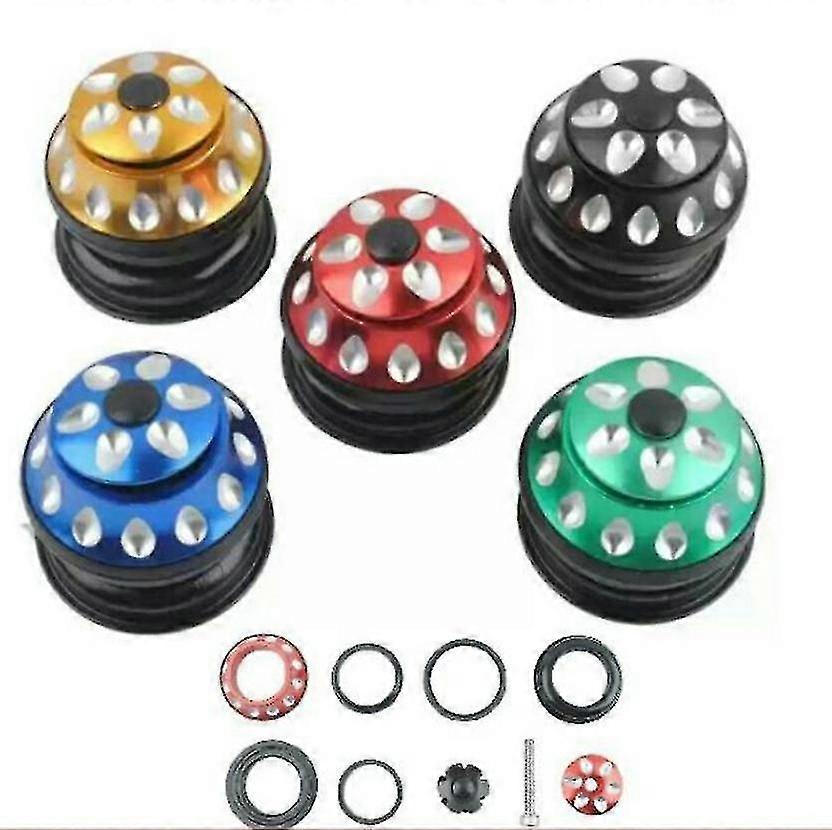 Fünfteilige Schüsselkopfbaugruppe. Mountainbike-zubehör. 44-mm-vordergabelbaugruppe. Farbabfall, Achtteilige Schüssel