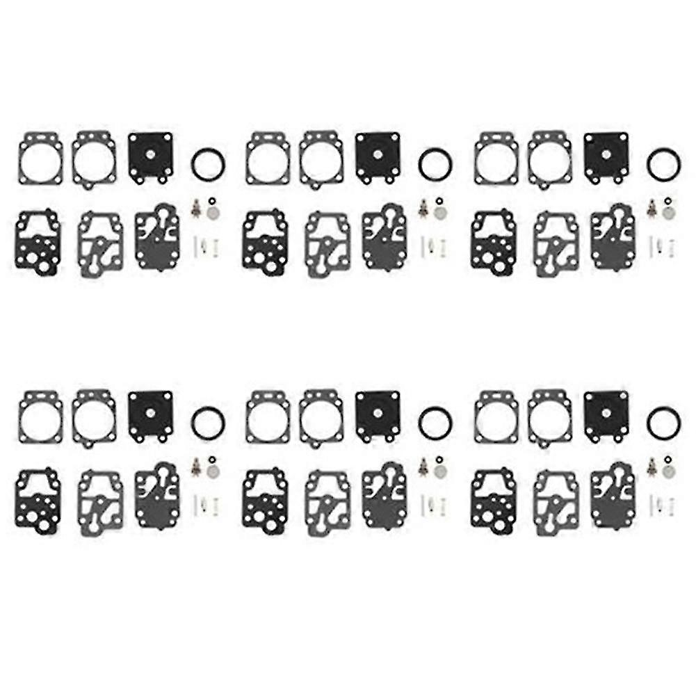 6 Sets Vergaser-reparatur-dichtungsnadel-set Für Walbro K20-wyj Homelite Trimmer