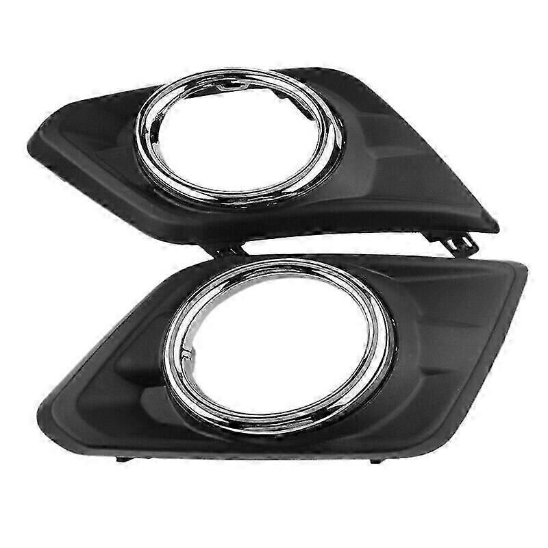 2x Nebelscheinwerferabdeckungen-set Für Nissan X-trail Rouge 2014 2015 2016 Lh+rh Frontlampen-zierblenden