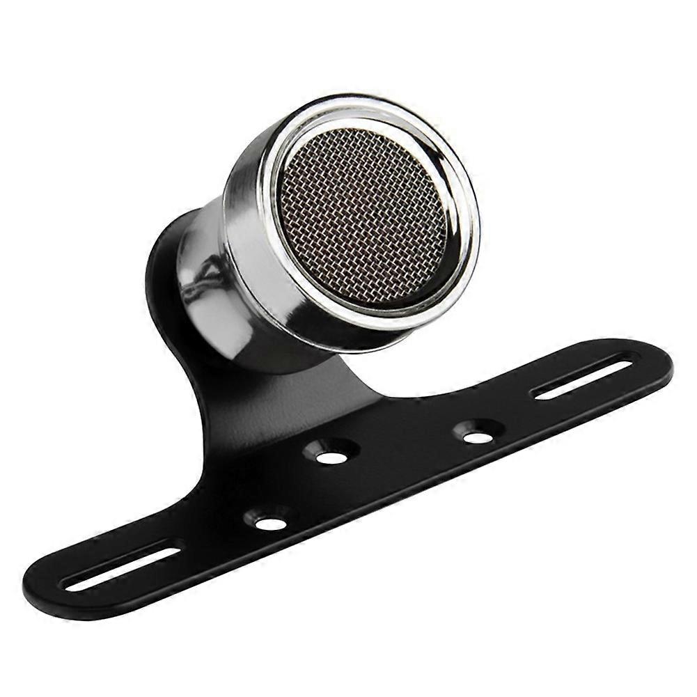 Motorrad Retro Led Rücklicht Bremsleuchte Kennzeichenbeleuchtung Mit Halterung Schwarz Für Harley Sportsters Honda B