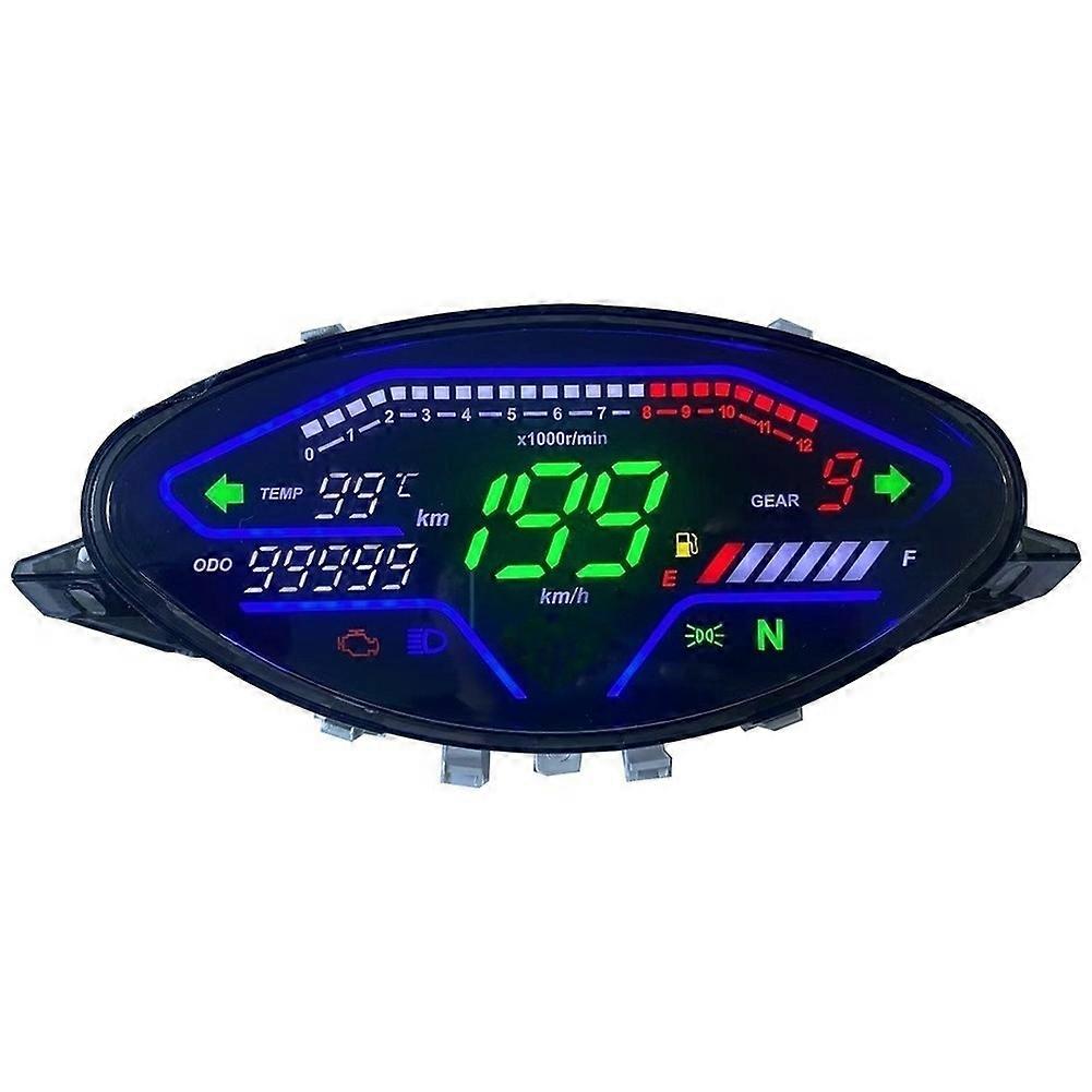 Led-digital-motorrad-tachometer, Drehzahl-armaturenbrett, Kompatibel Mit Honda Biz100 Biz100 C100 2023, Kolumbien, Brasilien, Tablero Velocimetro