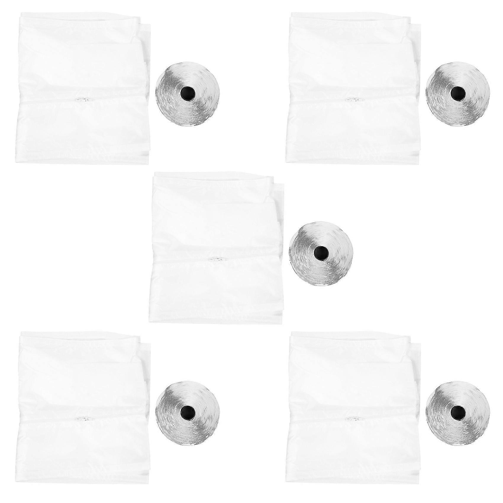 5 X Luftschleusen-fensterdichtung Für Tragbare Klimaanlage, 400 Cm Flexible Stoff-dichtungsplatte, Fensterdichtung