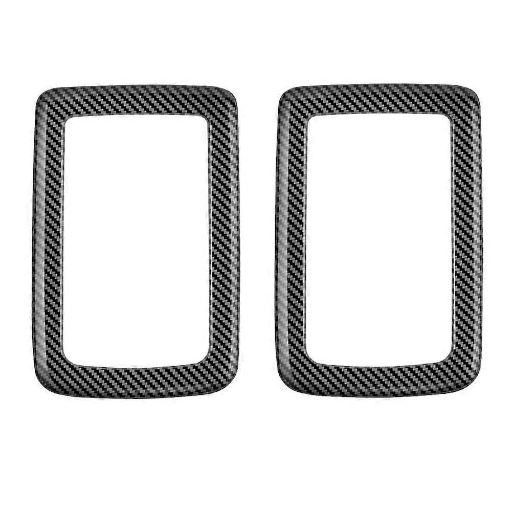 Für Alphard 40 Series 2023+ Car Carbon Fiber Second Row Seat Slide Rail Adjustment Trim Frame