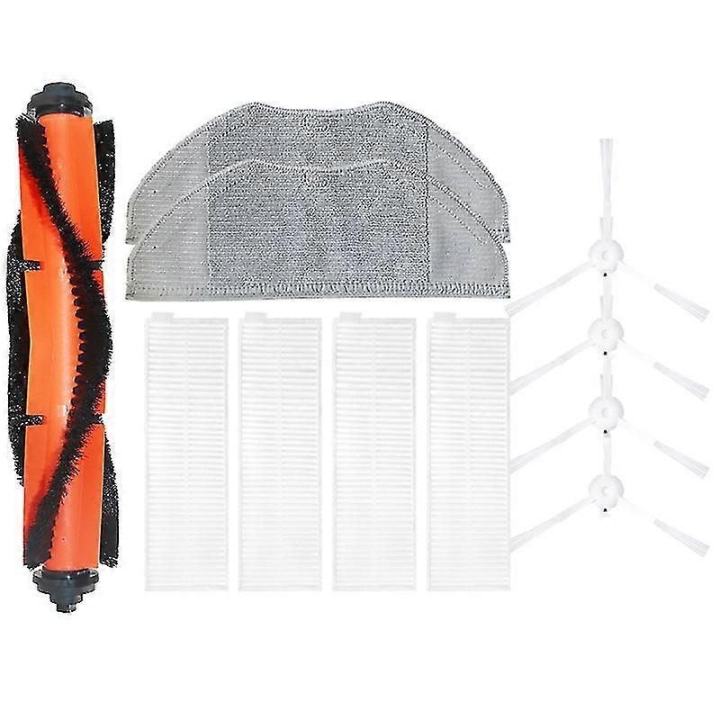 Hepa-filter, Hauptwalzenbürste, Seitenbürsten, Wischtücher Für Teile Des Mijia G1-staubsaugers
