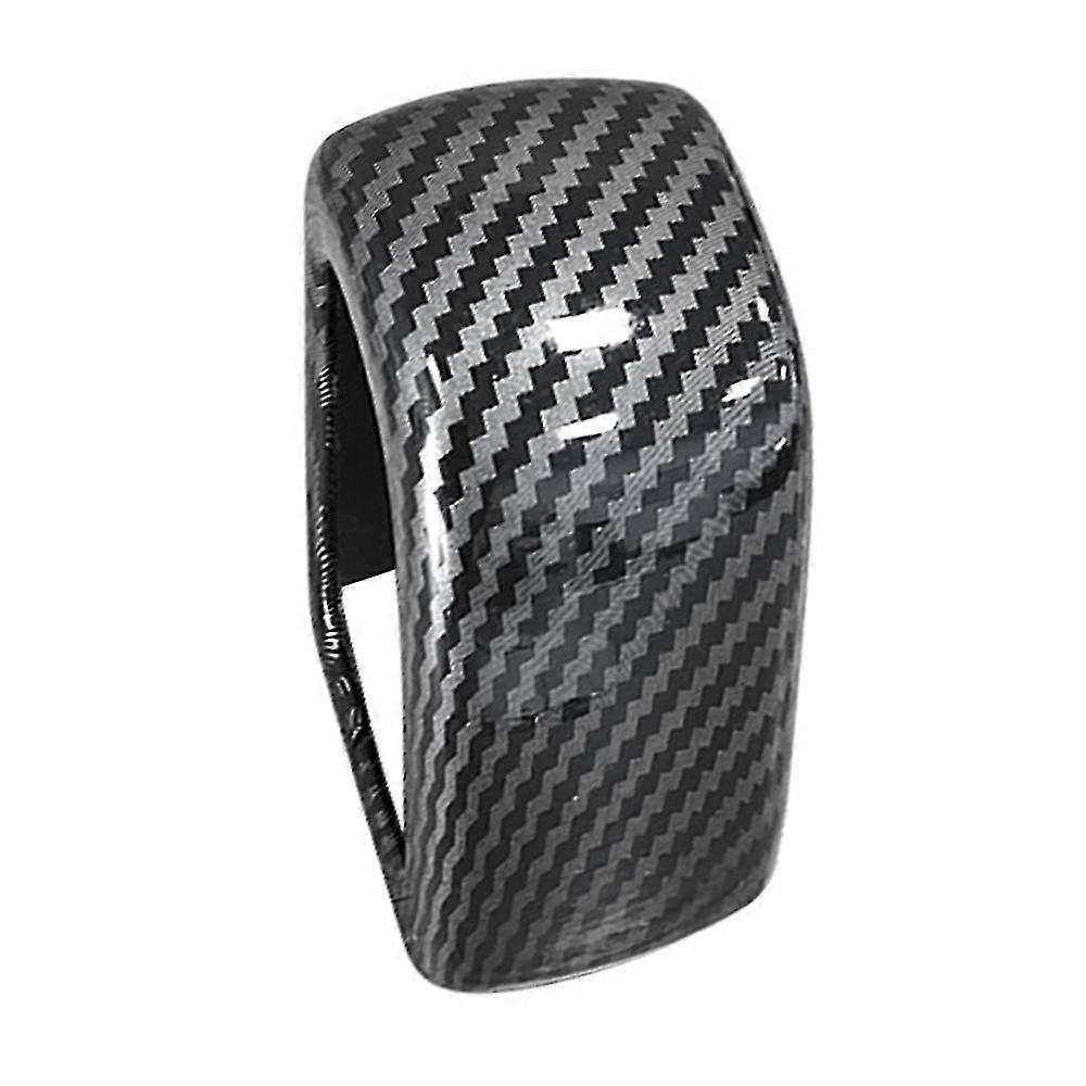 Carbon Fiber Auto Kopf Knopf Schalthebel Abdeckung Trim Dekoration Für S60 S90 Xc40 Xc60 Xc90 V60 V90