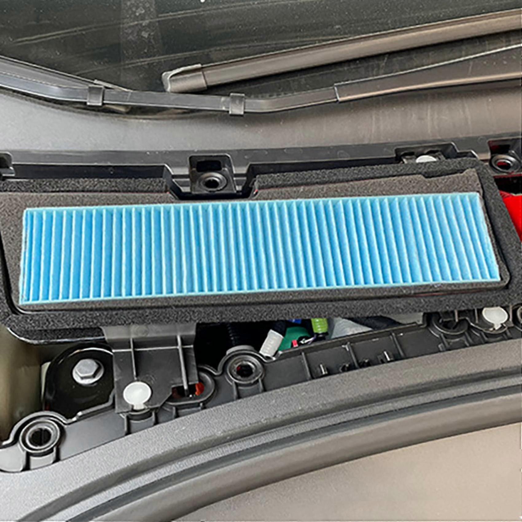 2x Auto-klimaanlagen-einlassfilter Ersatz Für Externes Luftfilterzubehör Modell 3 2021