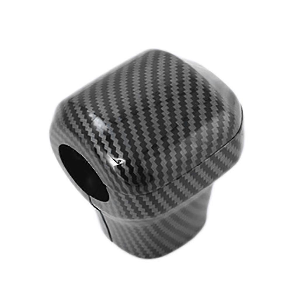 Carbon Fiber Schaltknauf Schaltknauf Abdeckung Trim Schaltknauf Schalthebel Dekoration Für Sie
