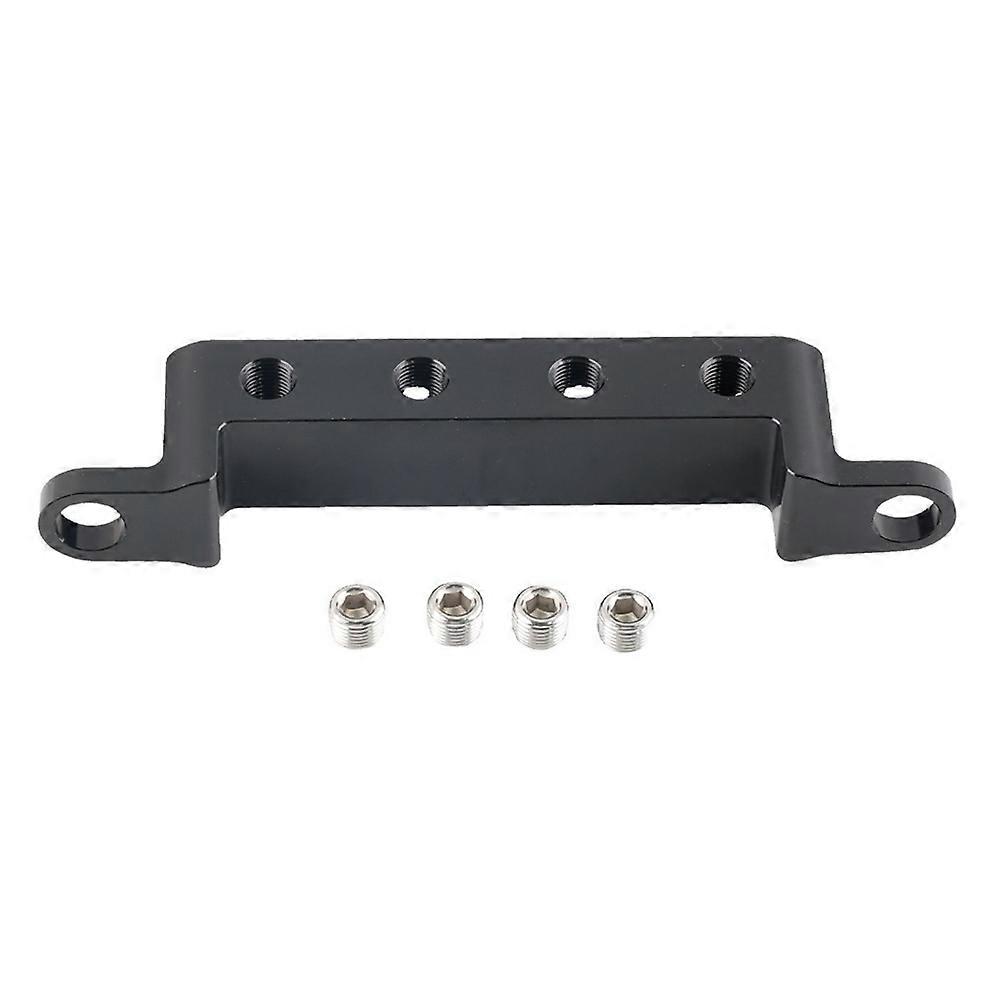 Schwarzer 4-port-fernsensorblock Aus Aluminium Für Den Motorraum