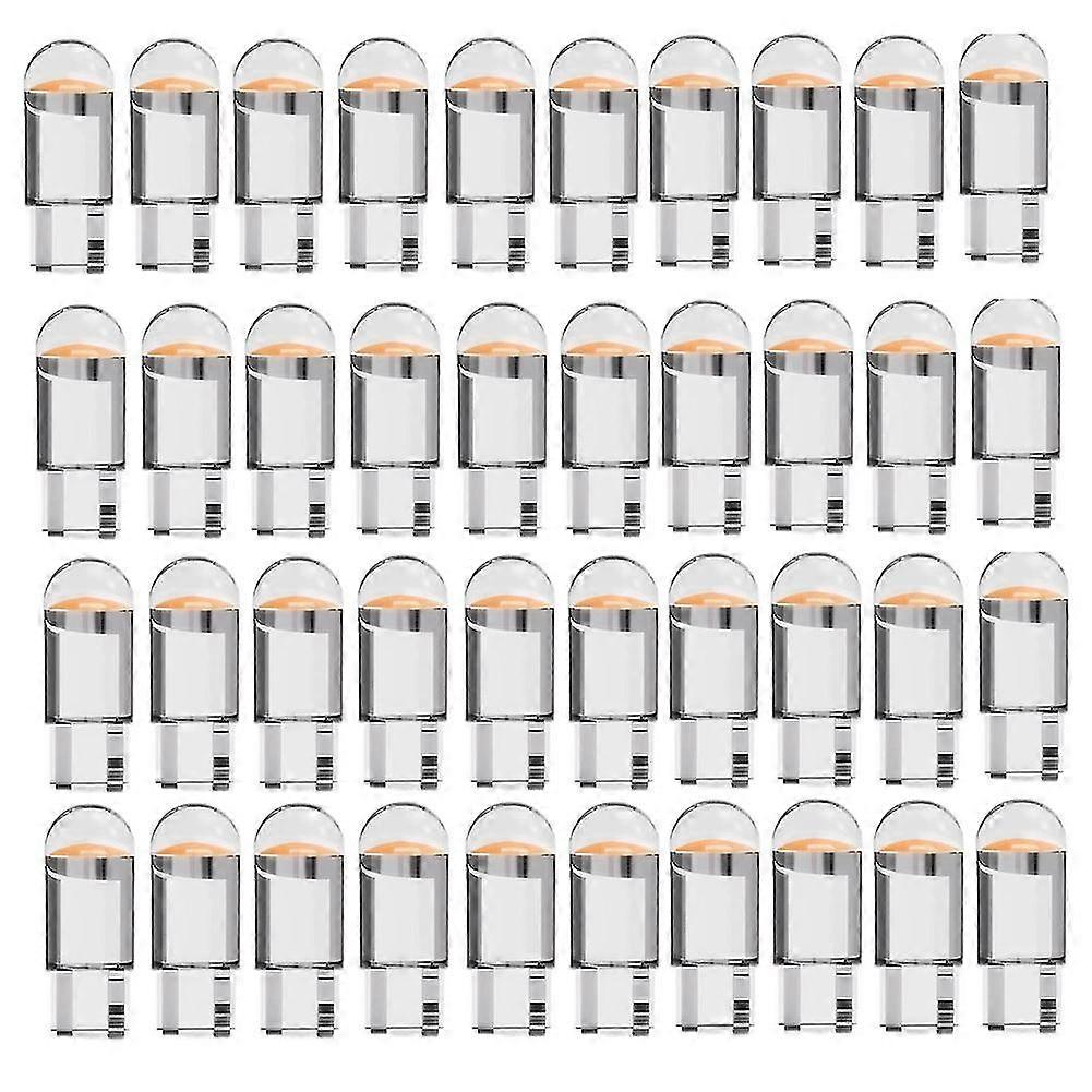 200x W5w Led T10 Car Cob Glass 6000k Auto Automobiles Plate Lamp Read Drl