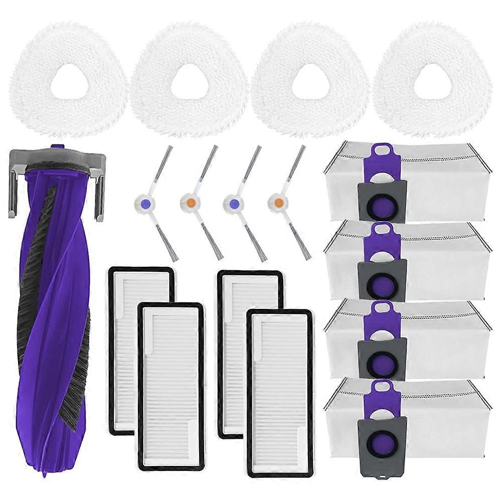 Zubehör Für Den Narwal Freo Z Ultra Roboterstaubsauger: Hauptseitenbürsten, Hepa-filter, Reinigungstücher, Staubbeutel.