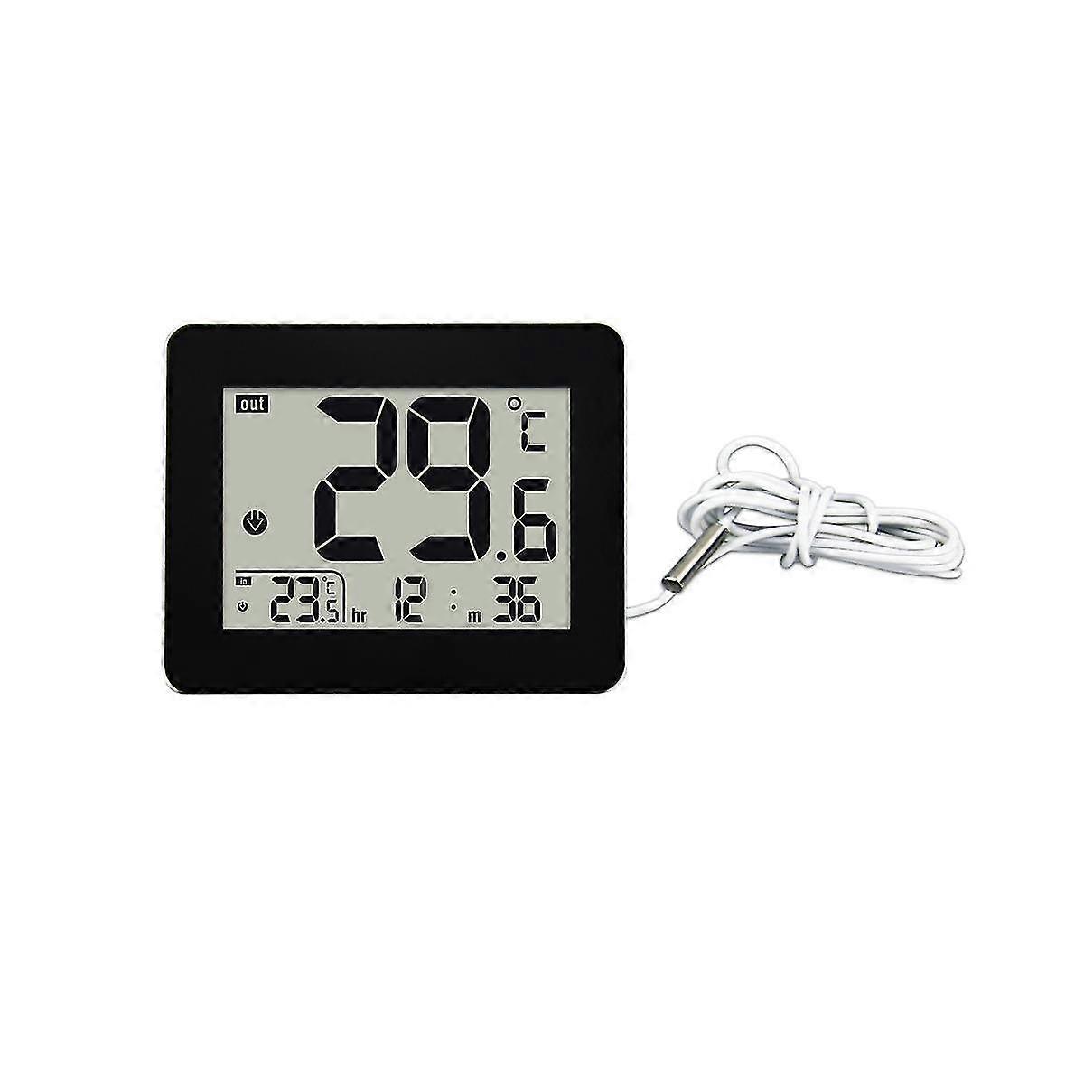 Digitales Doppelthermometer Außen-innenthermometer Älteres Kinderzimmer Elektronische Temperatur