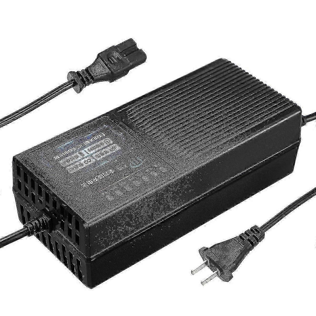 48v 20ah Ladegerät Für Elektrofahrzeuge Mit 7-licht-anzeige, Stromauslaufschutz, Blei-säure-ladegerät