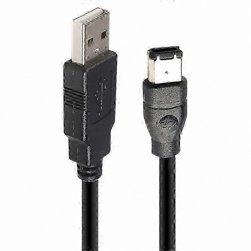 1,8 M Langes Ieee 1394 Firewire-auf-usb-2.0-adapterkabel – 6-poliger Stecker Auf Usb-stecker