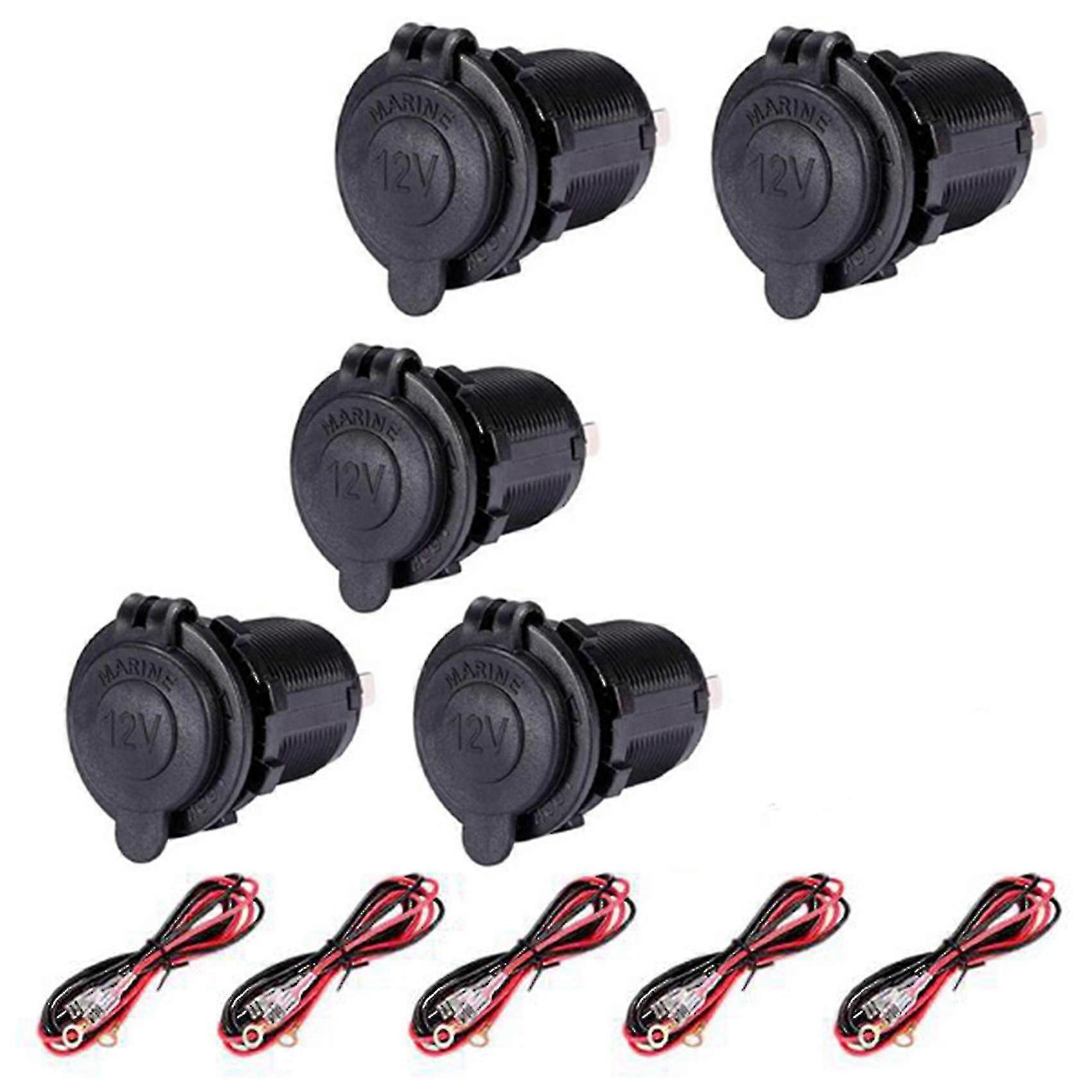 5 Stücke 12v Auto Steckdose Ette-buchse Ette-adapter Für E Atv