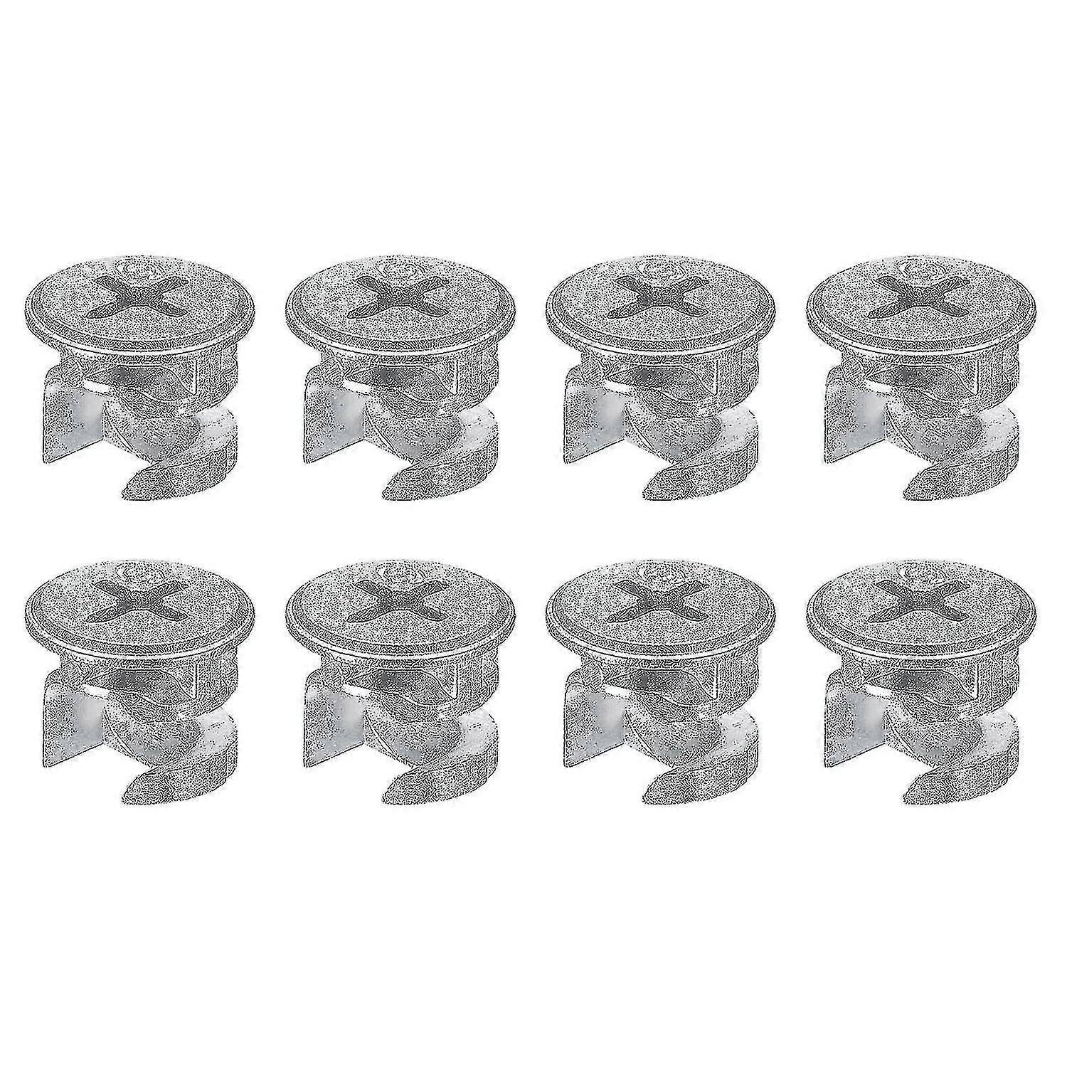8 Stück 12 X 10 Mm Möbel-nocken-sicherungsmuttern, Gelenkverbinder, Sicherungsmuttern, Möbel-verbindungsnockenbeschläge