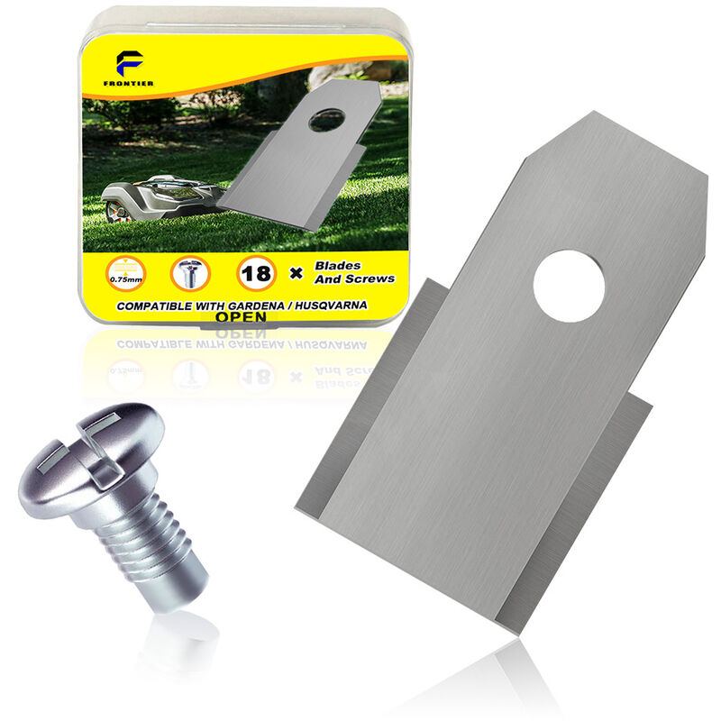 30 Ersatzmesser Für Husqvarna Automower & Gardena Roboter-rasenmäher 0,6 Mm
