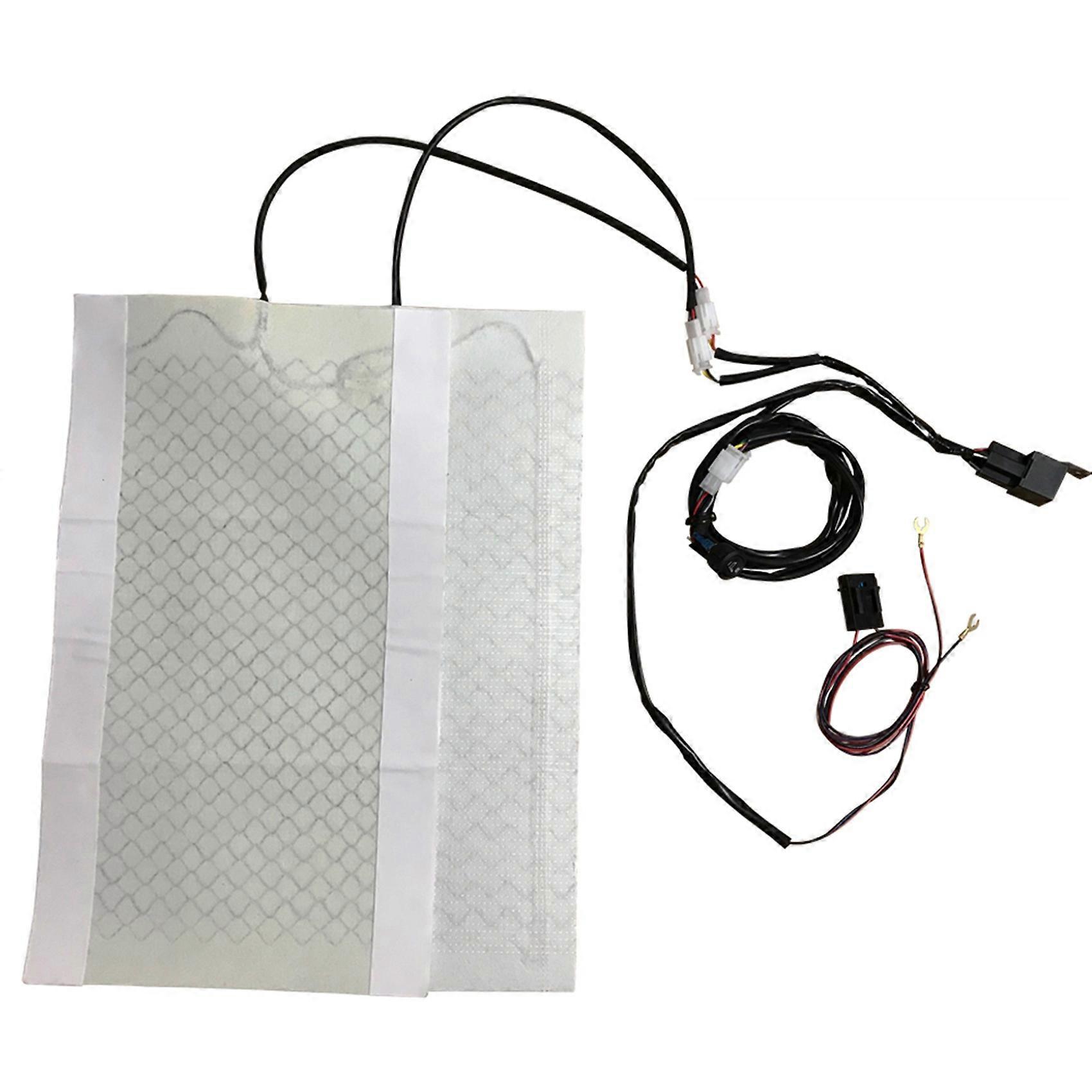 Winter Cove 12 V Universal 2-stufiger Einsitzer-schalter 12 V Kohlefaser-autoheizung Heizkissen Winter Cove