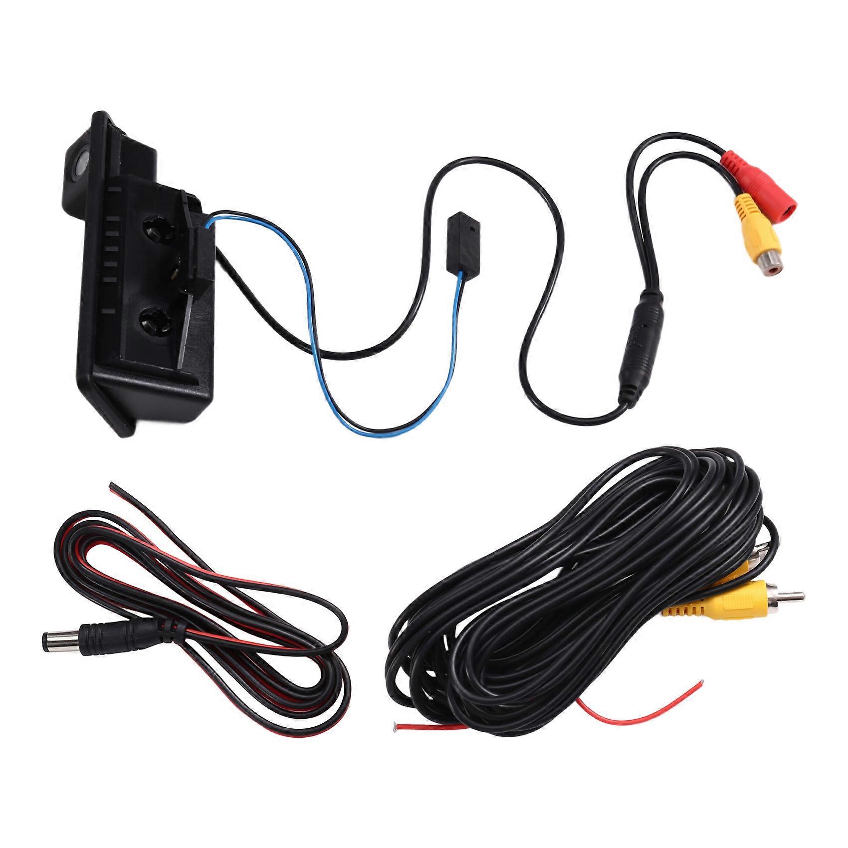 Rückfahrkamera-set Für Bmw Serie 3 E90, Serie 5 E60, X5 E70 E71, X1 Und X3 (mit Kofferraumgriff Und Parkkamera).