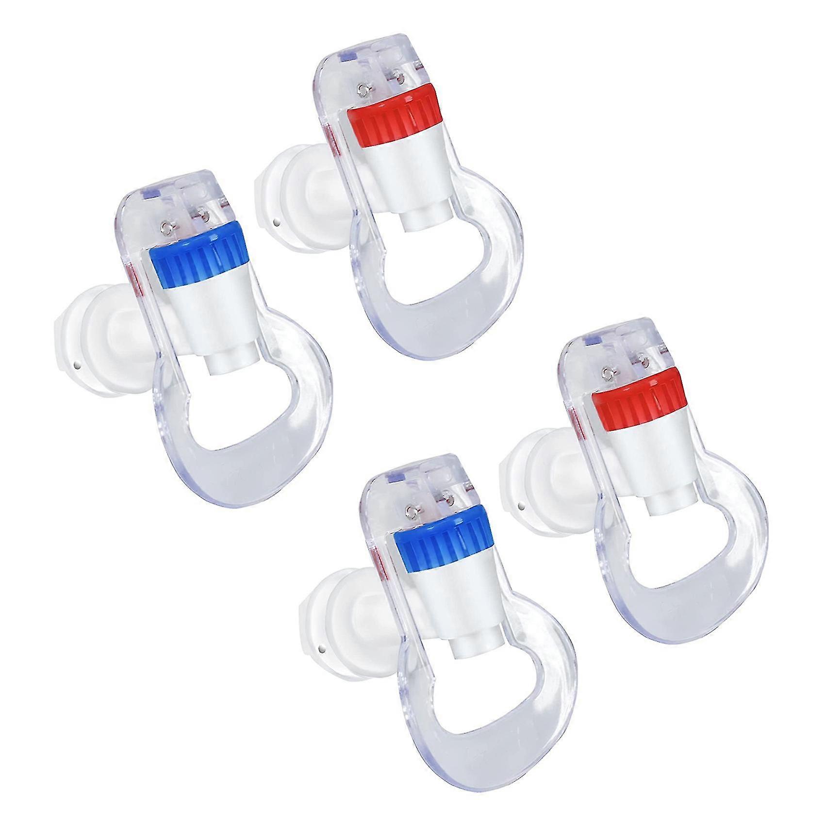 2x Wasserspender-ersatzhahn – Kalt- Und Warmwasser-zapfhahn, Blaues Und Rotes Paket