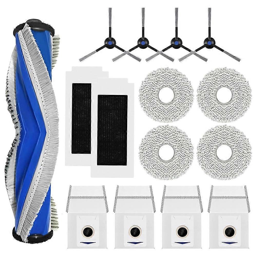 15pcs Staubsauger Ersatzteile T30 Pro Omni Ddx14/m12 Pro+ Hauptseitenbürste Hepa-filter Mopp Du