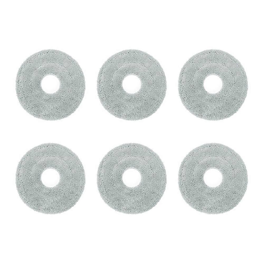 6er-pack Waschbare Tücher Für Dreame L10s Pro Ultra Heat/x30 Ultra/x30 Pro/s10 Pro Ultra Staubsauger Ersatz-reinigungstücher