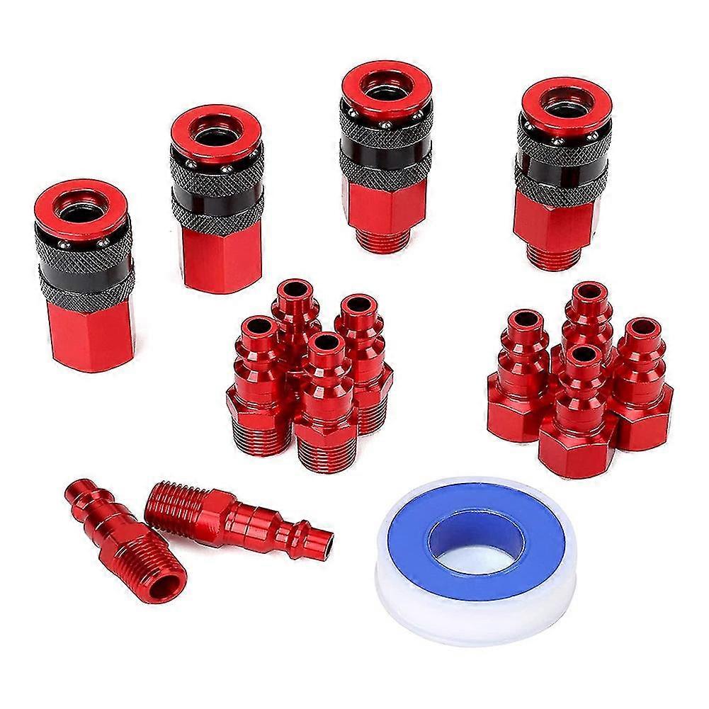 15-teiliges 1/4 Zoll Npt-kupplungs- Und Buchsenset, Verbindungsstücke, Indrial-anschluss