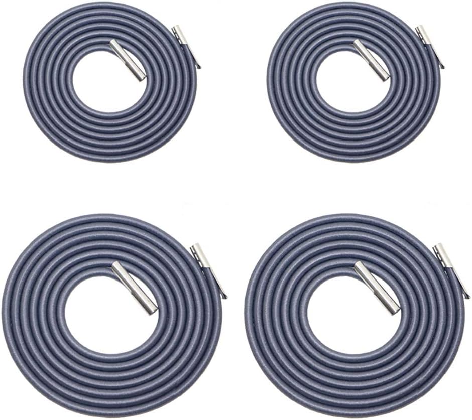 4er-pack Universelle Ersatzseile Für Garten-loungesessel, Sonnenliege, Bungee-stuhl Und Anti-schwerkraft-stuhl, Grau