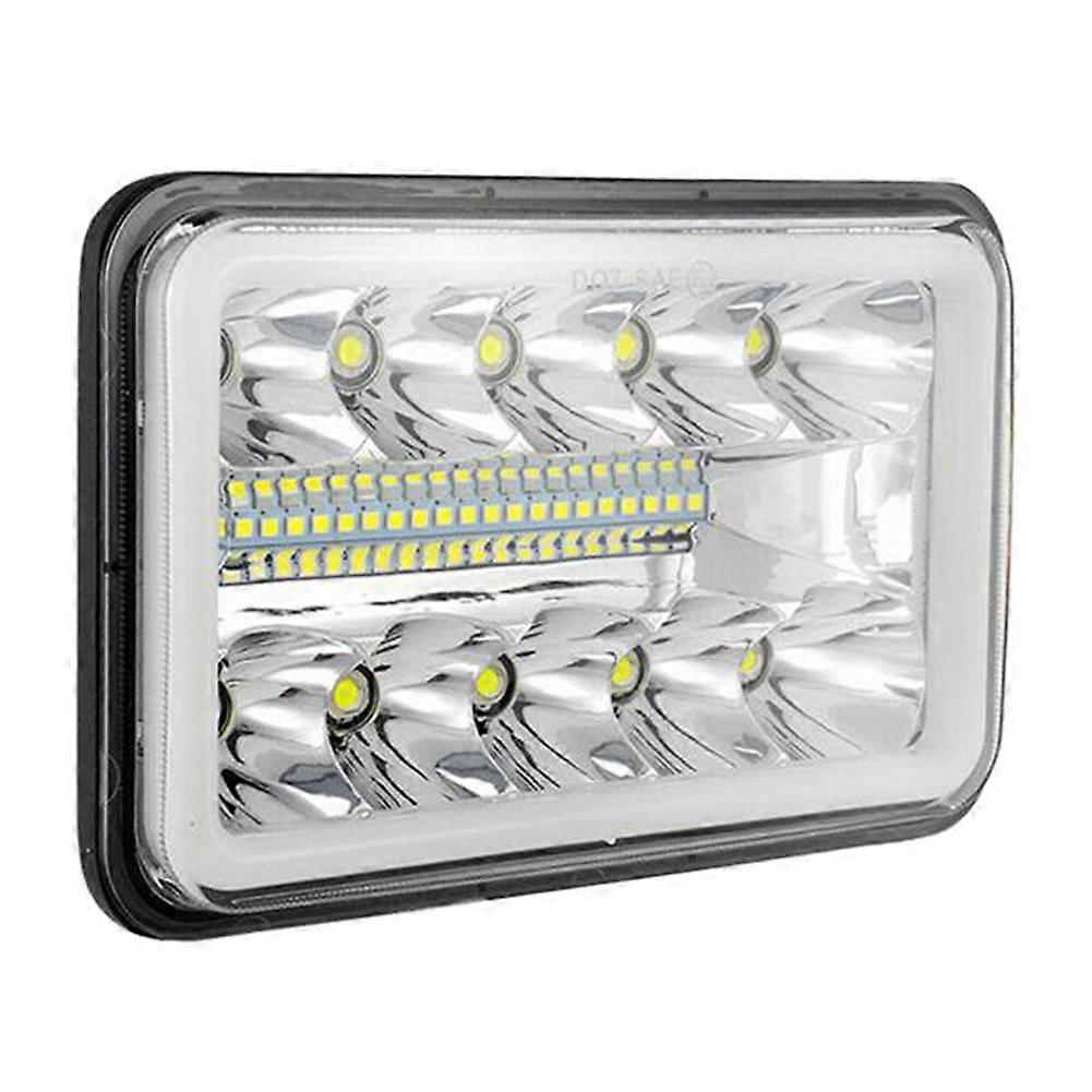 4x6 Zoll Led Drl Glühbirne Kristall Klar Sealed Beam Kopf Licht Lampe Scheinwerfer 6x4 Lkw Motocross Scheinwerfer Teil